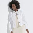 K/lab White Jean Jacket, Girl's, Size: Xl