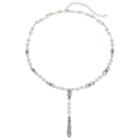 Napier Simulated Pearl Y Necklace, Women's, White