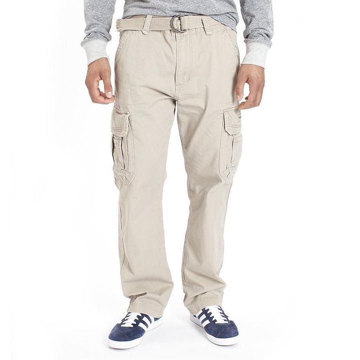Men's Unionbay Cargo Pants, Size: 38x32, Orange Oth