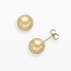 Everlasting Gold 10k Gold Ball Stud Earrings, Women's, Yellow