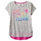 Girls 7-16 So&reg; Blocked Droptail Dolman Tee, Size: 16, Grey