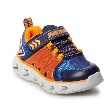 Skechers S Lights Hypno Flash 2.0 Toddler Boys' Light Up Shoes, Size: 7 T, Yellow