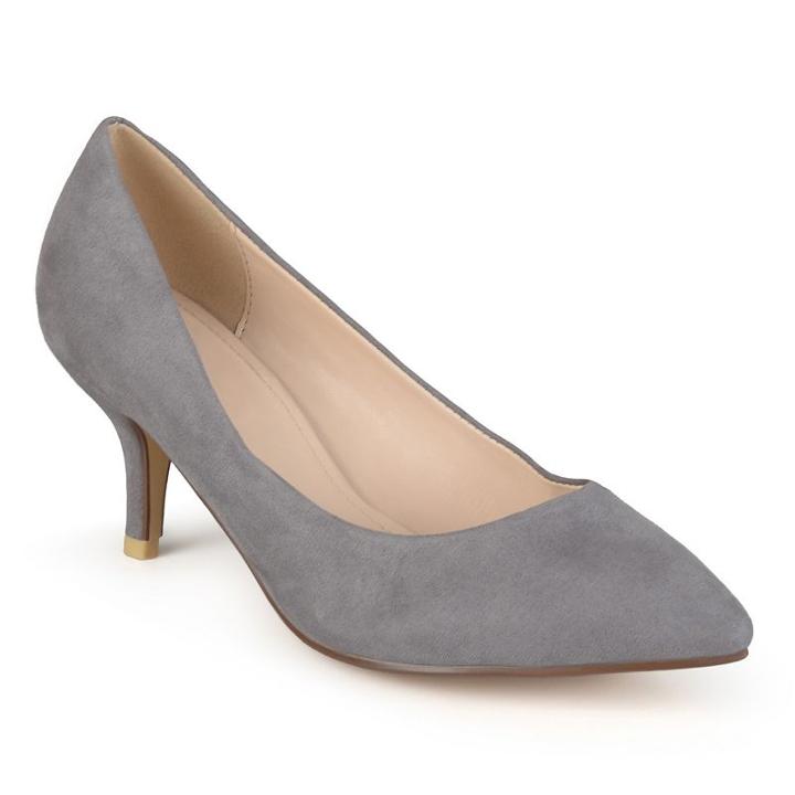 Journee Collection Tina Women's High Heels, Girl's, Size: 8, Grey