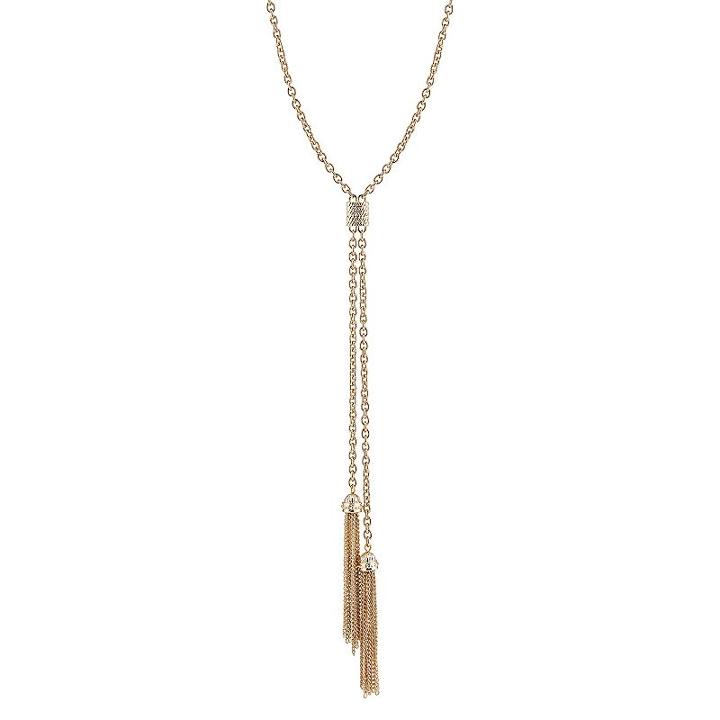 1928 Tassel Y Necklace, Women's, Size: 26, Yellow