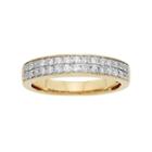 1/2 Carat T.w. Igl Certified Diamond 14k Gold Wedding Ring, Women's, Size: 5.50, Yellow