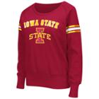 Women's Campus Heritage Iowa State Cyclones Wiggin' Fleece Sweatshirt, Size: Xl, Med Red