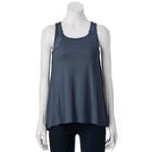Juniors' Pink Republic Lace Back Tank, Girl's, Size: Small, Med Blue