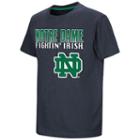 Boys 8-20 Campus Heritage Notre Dame Fighting Irish Heathered Tee, Boy's, Size: S(8), Blue (navy)