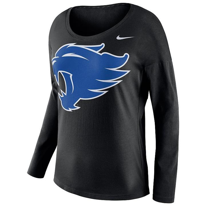Women's Nike Kentucky Wildcats Tailgate Long-sleeve Top, Size: Medium, Black