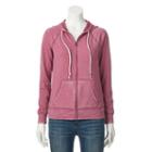 Women's Sonoma Goods For Life&trade; French Terry Hoodie, Size: Xxl, Dark Red