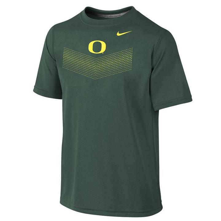 Boys 8-20 Nike Oregon Ducks Legend Tee, Boy's, Size: Medium, Green