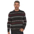 Men's Croft & Barrow&reg; Classic-fit Crewneck Sweater, Size: Medium, Grey (charcoal)