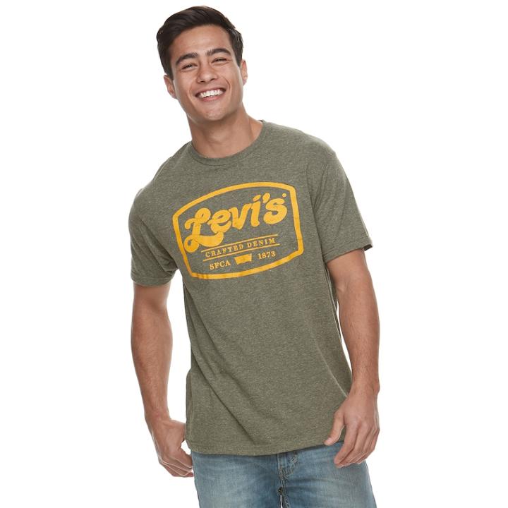 Mens' Levi's Cooper Tee, Size: Medium, Med Green