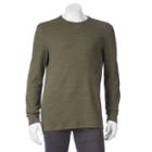 Men's Sonoma Goods For Life&trade; Heathered Thermal Tee, Size: Xxl, Dark Green