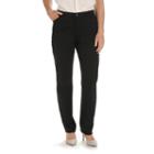 Women's Lee Original All Day Relaxed Fit Pants, Size: 12 T/l, Black