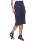 Women's Apt. 9&reg; Tummy Control Skirt, Size: Xl, Drk Purple