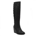 Rampage Loreen Women's Knee High Wedge Boots, Size: Medium (7.5), Oxford