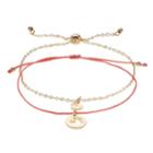 Lc Lauren Conrad Simulated Crystal Duck Charm Bolo & Slipknot Nickel Free Bracelet Set, Women's, Pink