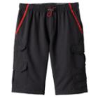 Boys 8-20 Plugg Pompeii Hybrid Performance Cargo Shorts, Boy's, Size: Large, Grey (charcoal)