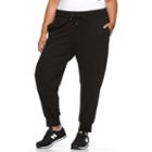 Plus Size Tek Gear&reg; French Terry Jogger Pants, Women's, Size: 1xl, Black