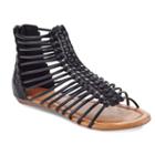 Henry Ferrera Kiko Bar Women's Sandals, Size: 7, Black