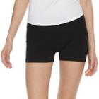 Juniors' So&reg; Yoga Shorts, Size: Medium, Black