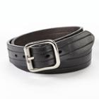 Dickies Industrial Strength Reversible Leather Work Belt - Men, Size: 38, Black