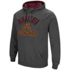 Men's Campus Heritage Minnesota Golden Gophers Pullover Hoodie, Size: Medium, Grey (charcoal)