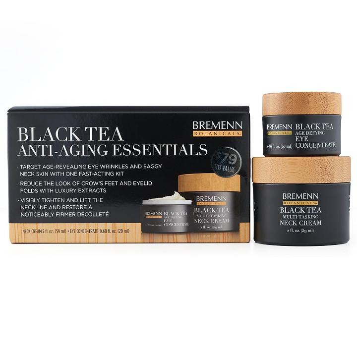 Bremenn Botanicals Black Tea Anti-aging Essentials Kit, Multicolor