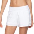 Women's Nike Baseline Tennis Shorts, Size: Xl, White