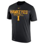 Men's Nike Iowa Hawkeyes Legend Team Issue Tee, Size: Medium, Black
