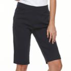 Women's Napa Valley Millennium Pull-on Skimmer Shorts, Size: 16, Blue (navy)