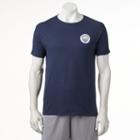 Men's Manchester City Fc Logo Tee, Size: Xl, Blue (navy)