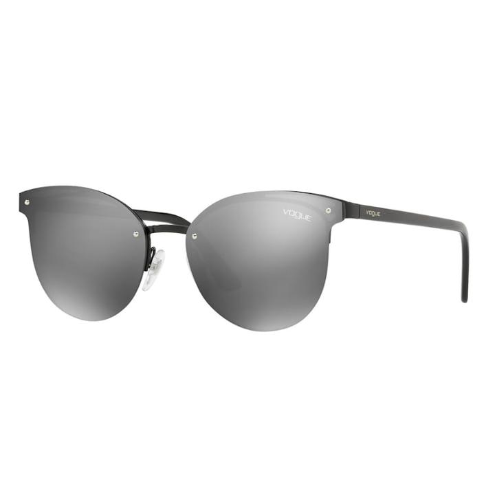 Vogue Vo4089s 60mm Cat-eye Mirrored Sunglasses, Women's, Drk Orange