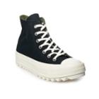 Women's Converse Chuck Taylor All Star Lift Ripple High Top Shoes, Size: 8, Black