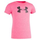 Girls 4-6x Under Armour Dot Logo Tee, Size: 5, Pink