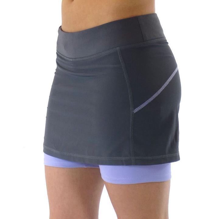 Plus Size Ryka Pursuit Running Skirt, Women's, Size: 3xl, Purple