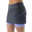 Plus Size Ryka Pursuit Running Skirt, Women's, Size: 3xl, Purple