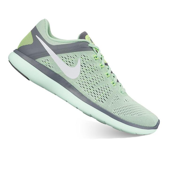 Nike Flex Run 2016 Women's Running Shoes, Size: 7, Dark Green