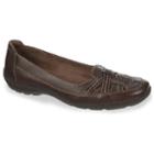 Naturalsoul By Naturalizer Fetch Women's Cutout Flats, Size: Medium (7), Brown