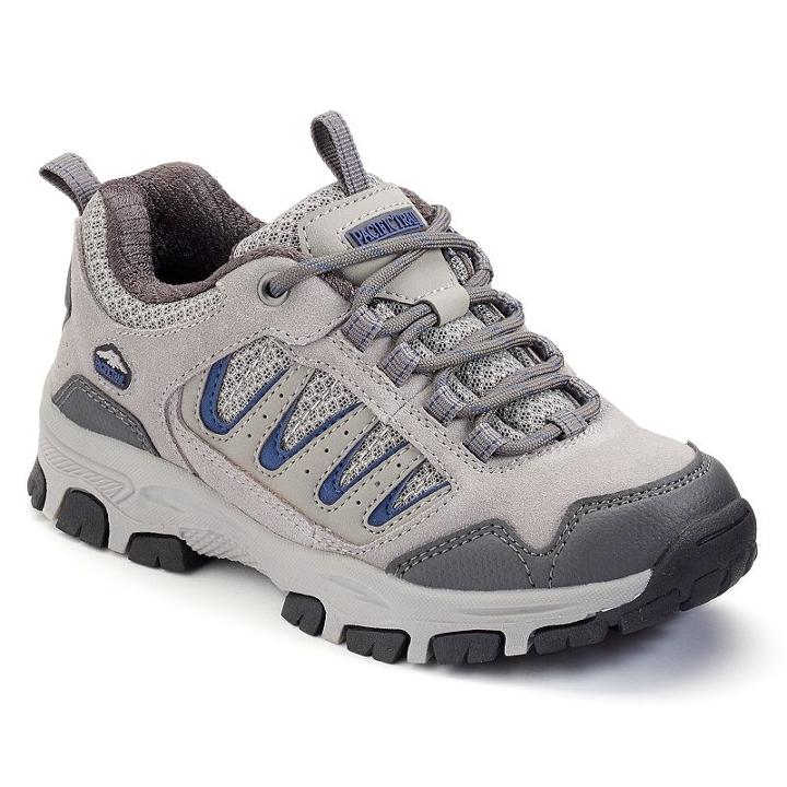 Pacific Trail Alta Light Boys' Hiking Shoes, Girl's, Size: 13, Light Grey