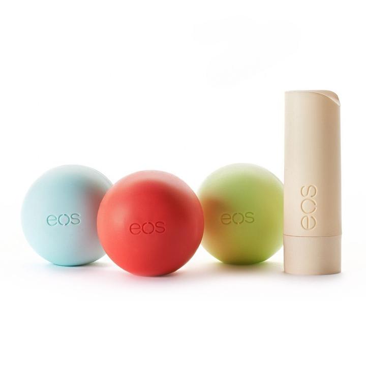 Eos 4-pc. Smooth Sphere Lip Balm Set, Multicolor