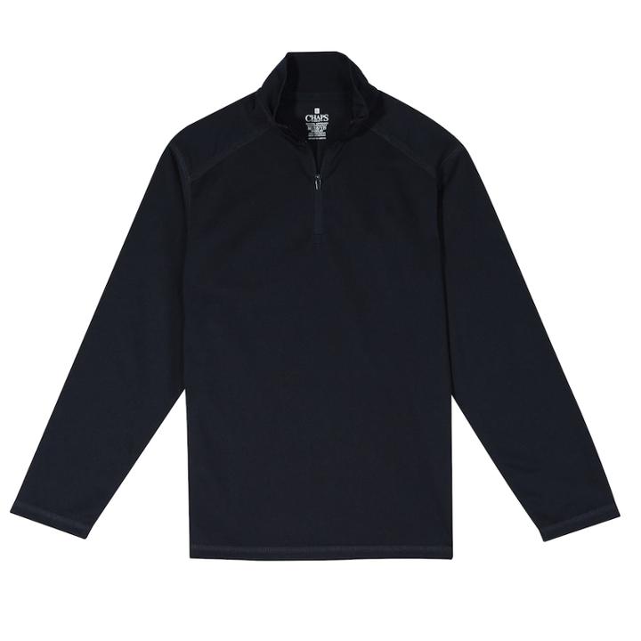 Boys 8-20 Chaps Performance Quarter-zip Top, Size: 10-12, Blue (navy)