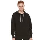 Juniors' So&reg; Oversized Fleece Hoodie, Teens, Size: Xl, Black