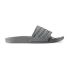 Adidas Adilette Cloudfoam Women's Slide Sandals, Size: 11, Med Grey