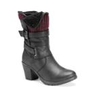 Muk Luks Belle Women's Water-resistant Boots, Girl's, Size: 6, Black