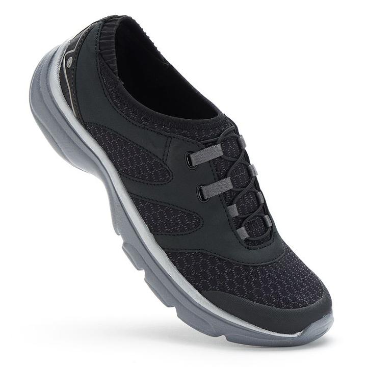 Natural Sport Direction Women's Slip-on Athletic Shoes, Size: Medium (7.5), Black