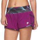 Fila Sport, Women's &reg; Contrast Band Running Shorts, Size: Xl, Black