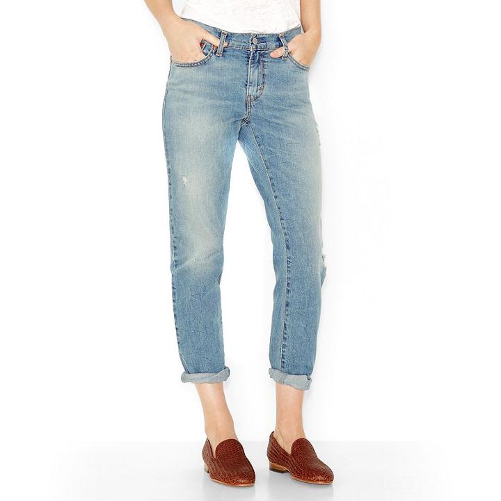 Women's Levi's Boyfriend Jeans, Size: 6/28, Med Blue