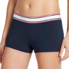 Women's Jockey Retro Stripe Sleep Short 2255, Size: Large, Blue